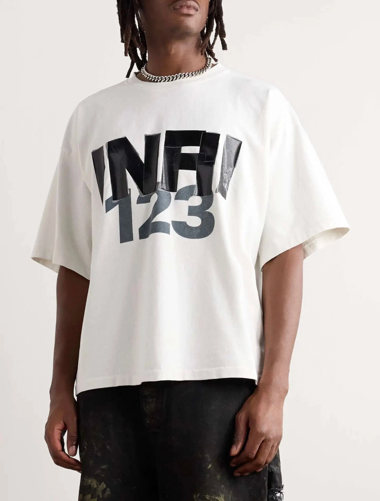 Gemini- R-23 THE ENEMY. AW24’INRI CVA SS Cotton oversize 2colour item:E-F237C1706-2